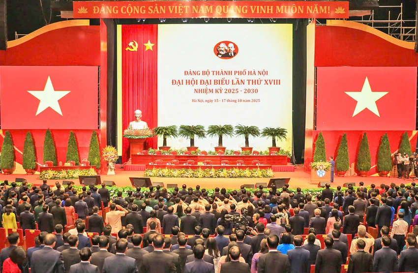Đại hội đại biểu Đảng bộ TP Hà Nội