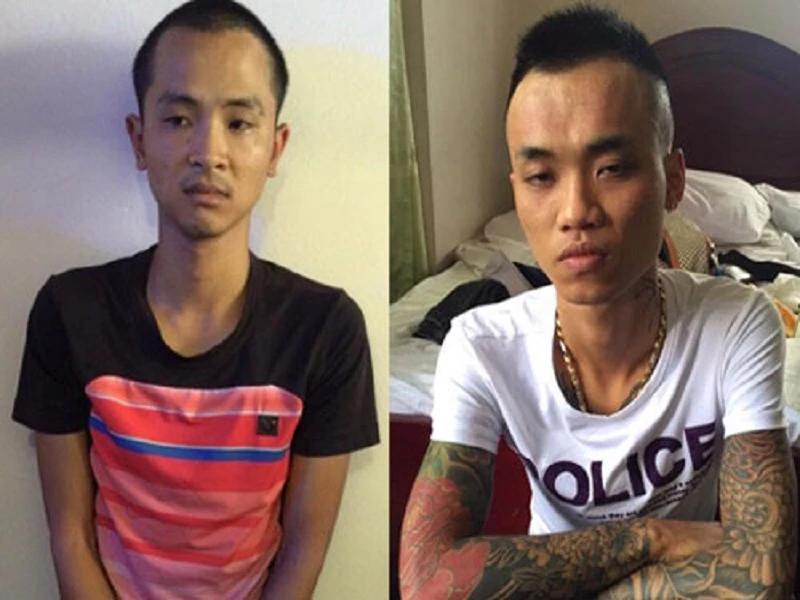 Một số đối tượng tham gia việc bắt giữ doanh nhân Trung Quốc 