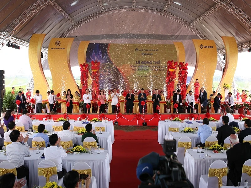 Động thổ xây dựng Công viên “Disneyland” ngàn tỉ tại Hà Nội ảnh 1 Động thổ xây dựng Công viên “Disneyland” ngàn tỉ tại Hà Nội ảnh 1