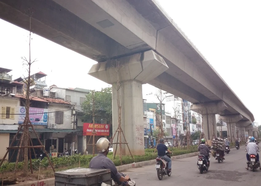 Độc nhất vô nhị: Trồng cây dưới… gầm đường sắt ảnh 8 Độc nhất vô nhị: Trồng cây dưới… gầm đường sắt ảnh 8