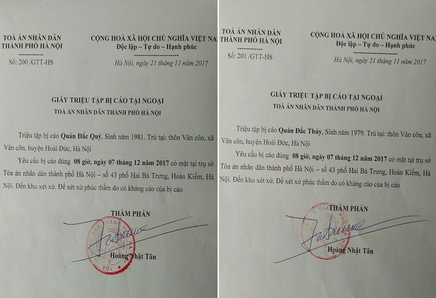 Sắp phúc thẩm vụ khởi tố xong 14 năm sau mới xét xử ảnh 1 Sắp phúc thẩm vụ khởi tố xong 14 năm sau mới xét xử ảnh 1