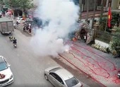 Khởi tố, tạm giữ người đốt pháo tại đám cưới ở Sóc Sơn