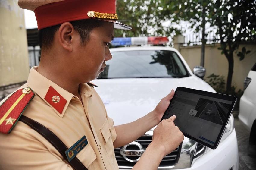 CSGT xử lý vi phạm