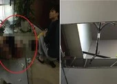 2 người rơi xuống đất do trần nhà chung cư bị thủng