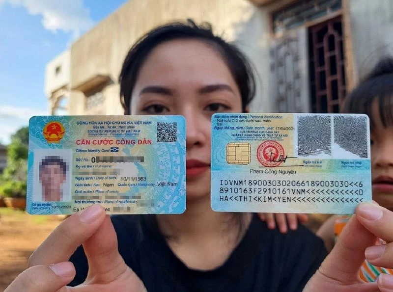 Tài khoản định danh điện tử là tập hợp gồm tên đăng nhập (chính là mã số định danh cá nhân), mật khẩu (được gửi qua tin nhắn SMS cho mỗi công dân). Ảnh: P.B Tài khoản định danh điện tử là tập hợp gồm tên đăng nhập (chính là mã số định danh cá nhân), mật khẩu (được gửi qua tin nhắn SMS cho mỗi công dân). Ảnh: P.B