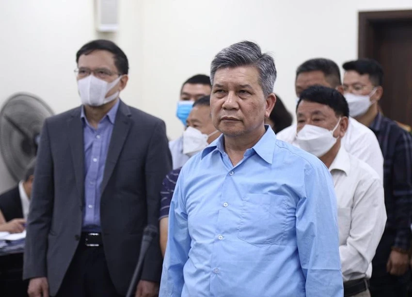 Bị cáo Trần Ngọc Hà, cựu chủ tỊch HĐTV, cựu tổng giám đốc VEAM. Ảnh: UYÊN TRANG Bị cáo Trần Ngọc Hà, cựu chủ tỊch HĐTV, cựu tổng giám đốc VEAM. Ảnh: UYÊN TRANG