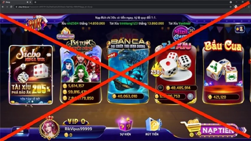 Người dân cần nâng cao cảnh giác và tránh xa các trang web tổ chức đánh bạc trên không gian mạng. Ảnh: CA Người dân cần nâng cao cảnh giác và tránh xa các trang web tổ chức đánh bạc trên không gian mạng. Ảnh: CA