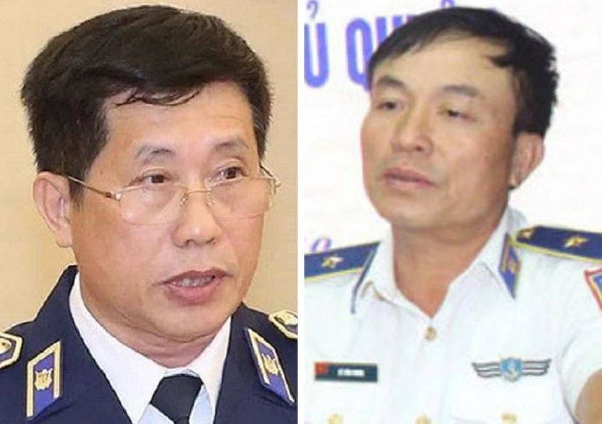 Hai cựu tư lệnh Lê Xuân Thanh (trái) và Lê Văn Minh. Ảnh: T.H Hai cựu tư lệnh Lê Xuân Thanh (trái) và Lê Văn Minh. Ảnh: T.H