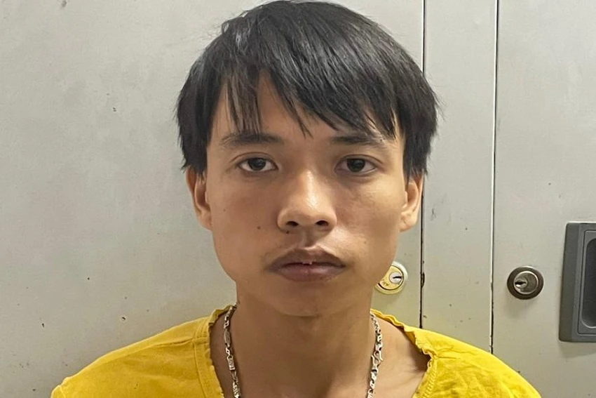 Nguyễn Văn Bàn tại cơ quan công an. Ảnh: CACC Nguyễn Văn Bàn tại cơ quan công an. Ảnh: CACC