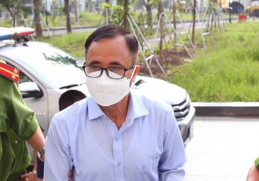 Bị cáo Trần Văn Nam, cựu bí thư Tỉnh ủy Bình Dương Bị cáo Trần Văn Nam, cựu bí thư Tỉnh ủy Bình Dương