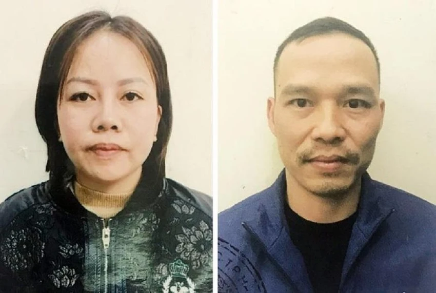 Hai bị can trong vụ án. Ảnh: ANTĐ Hai bị can trong vụ án. Ảnh: ANTĐ
