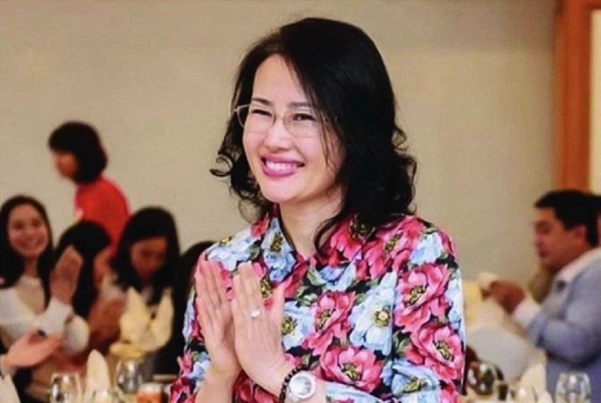 Bị can Hoàng Thị Thúy Nga, chủ tịch Hội đồng sáng lập NSJ Group. Ảnh: NSJ Group Bị can Hoàng Thị Thúy Nga, chủ tịch Hội đồng sáng lập NSJ Group. Ảnh: NSJ Group
