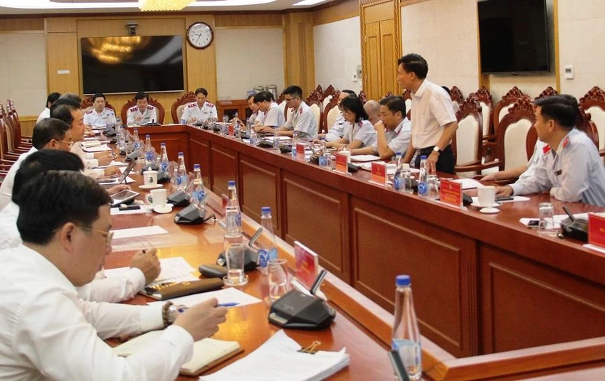TTCP công bố quyết định thanh tra việc quản lý, sử dụng một số quỹ tài chính nhà nước ngoài ngân sách Nhà nước. Ảnh: TTCP TTCP công bố quyết định thanh tra việc quản lý, sử dụng một số quỹ tài chính nhà nước ngoài ngân sách Nhà nước. Ảnh: TTCP