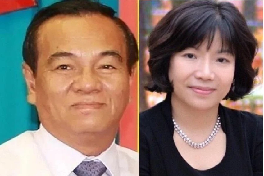 Hai bị cáo Trần Đình Thành và Nguyễn Thị Thanh Nhàn. Hai bị cáo Trần Đình Thành và Nguyễn Thị Thanh Nhàn.