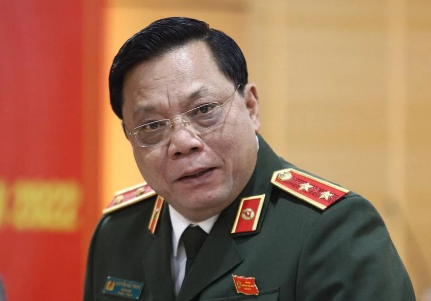 Trung tướng Nguyễn Hải Trung, Giám đốc Công an TP Hà Nội thông tin về vụ việc. Ảnh: UYÊN TRANG Trung tướng Nguyễn Hải Trung, Giám đốc Công an TP Hà Nội thông tin về vụ việc. Ảnh: UYÊN TRANG