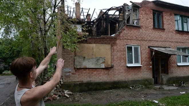 Ukraine: Chiến tranh biến Lugansk thành "thị trấn ma" ảnh 1