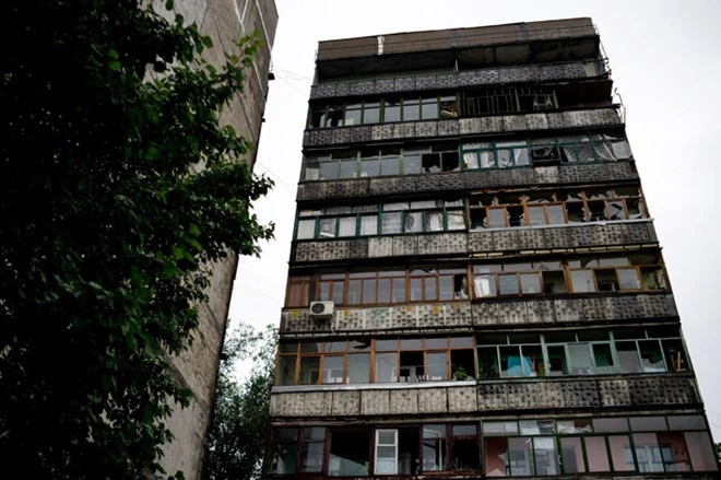 Ukraine: Chiến tranh biến Lugansk thành "thị trấn ma" ảnh 4