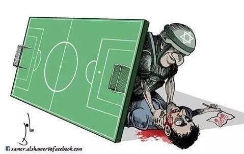 Biếm họa: Niềm vui World Cup, nỗi buồn dải Gaza ảnh 4 Biếm họa: Niềm vui World Cup, nỗi buồn dải Gaza ảnh 4