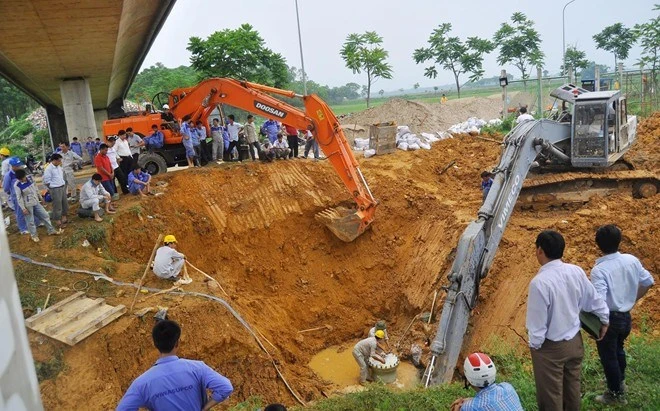9 lần vỡ ống nước sông Đà Vinaconex loan báo “cấm cửa” 5 nhà thầu ảnh 1