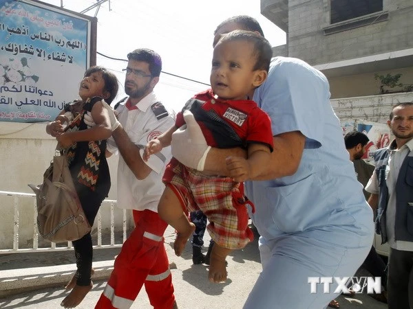 Lệnh ngừng bắn nhân đạo 72 giờ tại Gaza đổ vỡ chỉ sau vài giờ ảnh 1