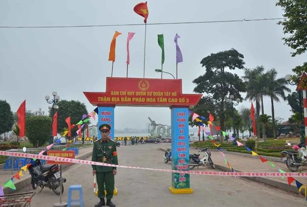 Cận cảnh các trận địa pháo hoa sẵn sàng cho đêm Giao thừa ảnh 14