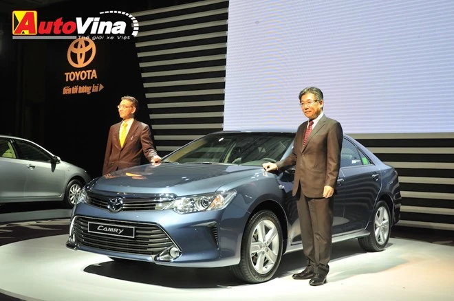 Ngắm chi tiết Toyota Camry 2015 vừa ra mắt ảnh 1 Ngắm chi tiết Toyota Camry 2015 vừa ra mắt ảnh 1