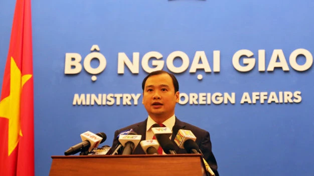 Ông Lê Hải Bình, người phát ngôn Bộ Ngoại giao Việt Nam Ông Lê Hải Bình, người phát ngôn Bộ Ngoại giao Việt Nam - Ảnh: VIỆT DŨNG