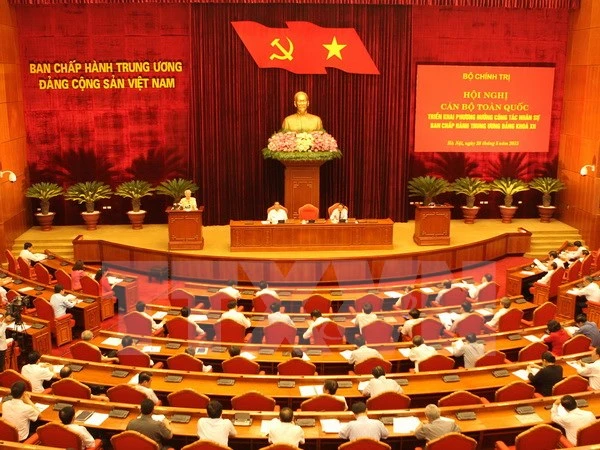 Hội nghị triển khai phương hướng nhân sự Ban Chấp hành TW Đảng ảnh 1