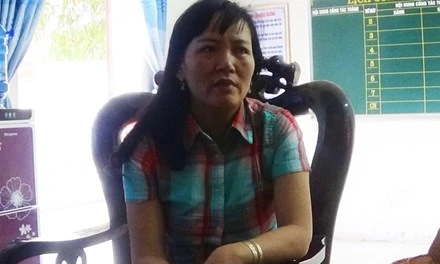 Đình chỉ hiệu trưởng 'Trường mầm non bớt khẩu phần ăn của học sinh' ảnh 1 Hiệu trưởng Trường mầm non Xuân Phổ - Nguyễn Thị Duyên.