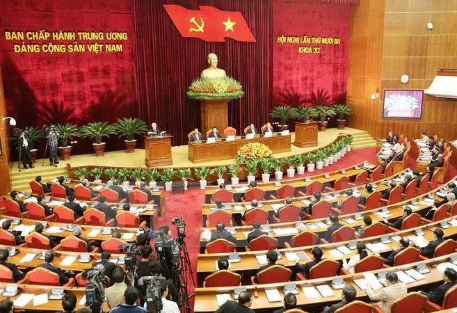 Ngày làm việc thứ 7 Hội nghị lần thứ 13 Ban Chấp hành Trung ương Đảng ảnh 1