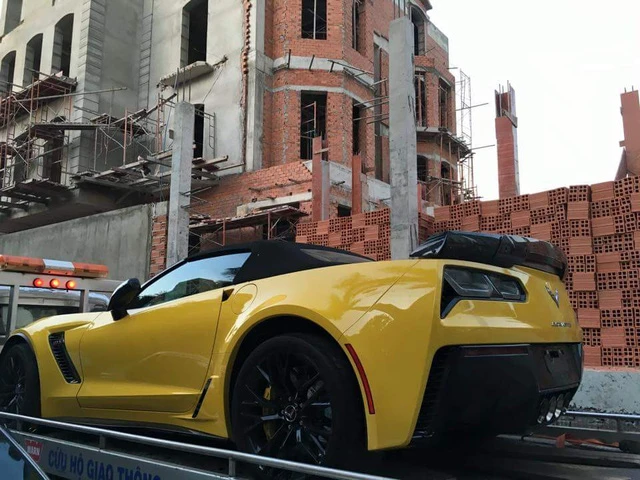 Chevrolet Corvette C7 Z06 Convertible đầu tiên cập bến Việt Nam ảnh 2 Chevrolet Corvette C7 Z06 Convertible đầu tiên cập bến Việt Nam ảnh 2