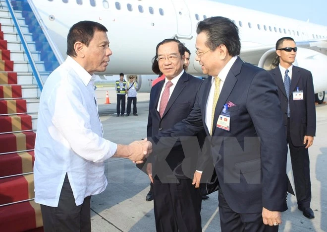 Tổng thống Philippines Duterte đã đến Hà Nội ảnh 3