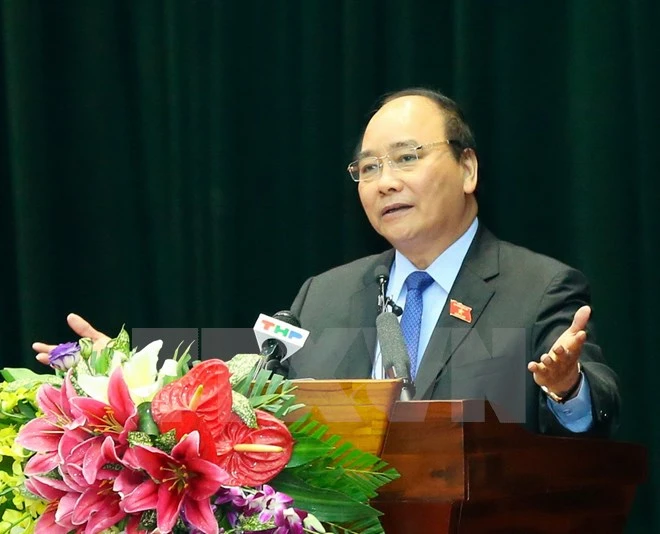 Thủ tướng giải đáp về TPP, ông Vũ Huy Hoàng với cử tri ảnh 2