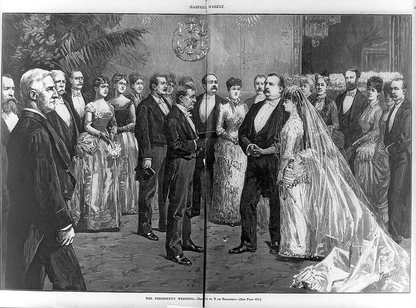 Đám cưới cựu Tổng thống Grover Cleveland.jpg