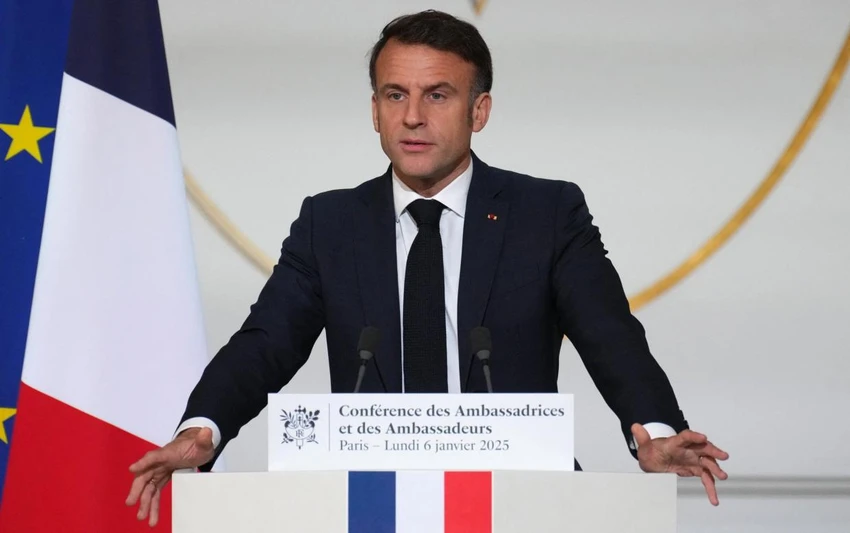 Ông Macron kêu gọi Ukraine 'thực tế' về vấn đề lãnh thổ trong xung đột với Nga.jpg