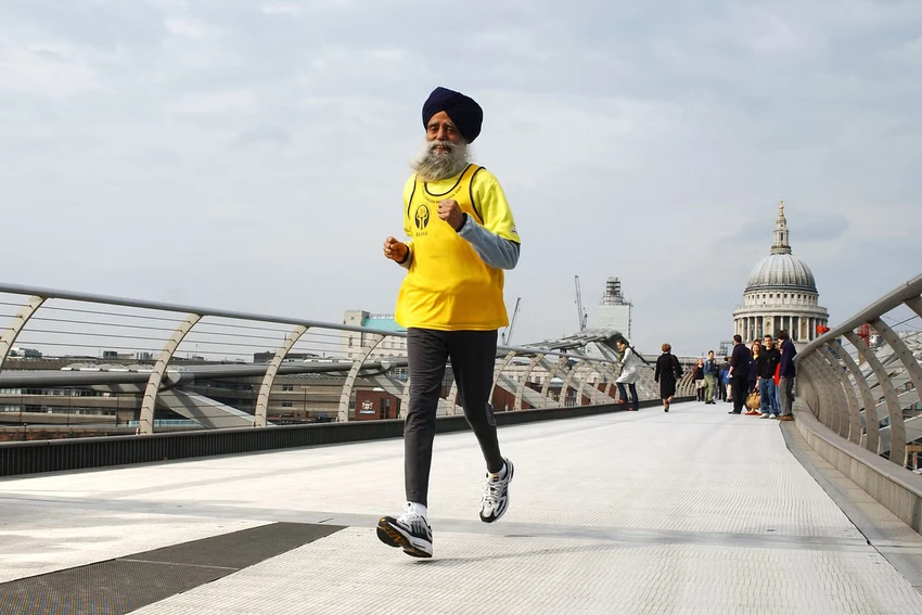 vận động viên marathon lớn tuổi nhất thế giới