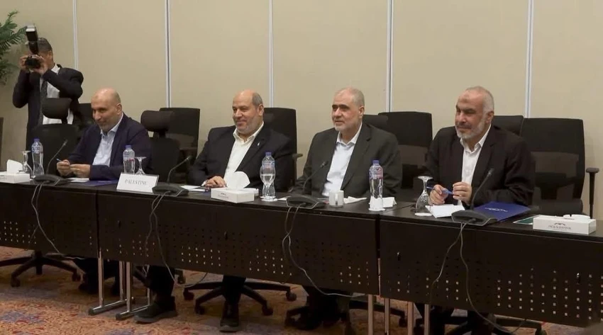 Phái đoàn Hamas đàm phán giai đoạn đầu tiên của kế hoạch hoà bình ở Gaza.jpeg