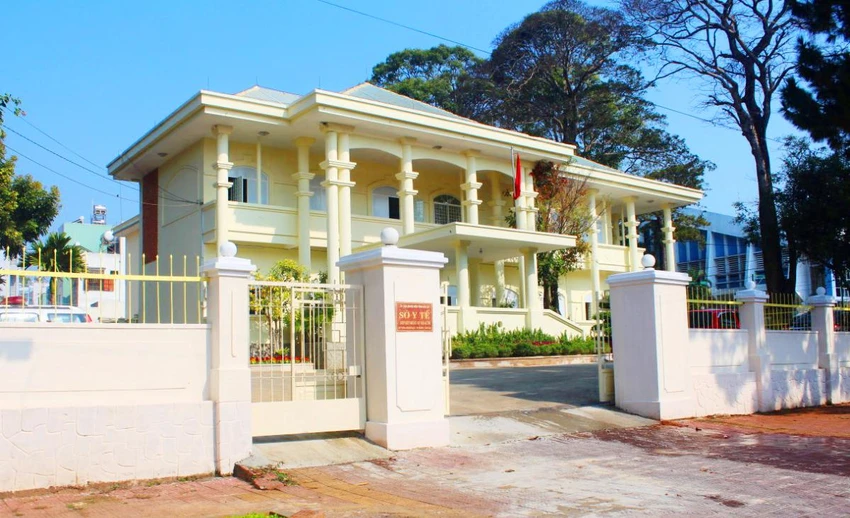 Sở Y tế nơi ông Tuấn đang công tác. Ảnh: LK.