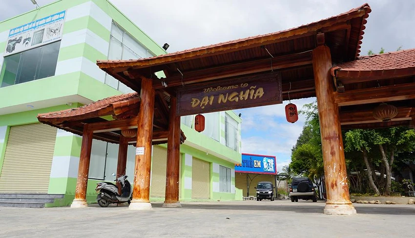 Khu công viên Đắk Hà. Ảnh: LK. Khu công viên Đắk Hà. Ảnh: LK.