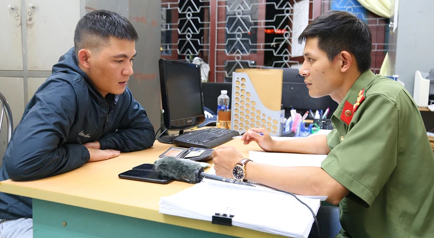 Đối tượng Trần Đình Ngọc. Ảnh: HT