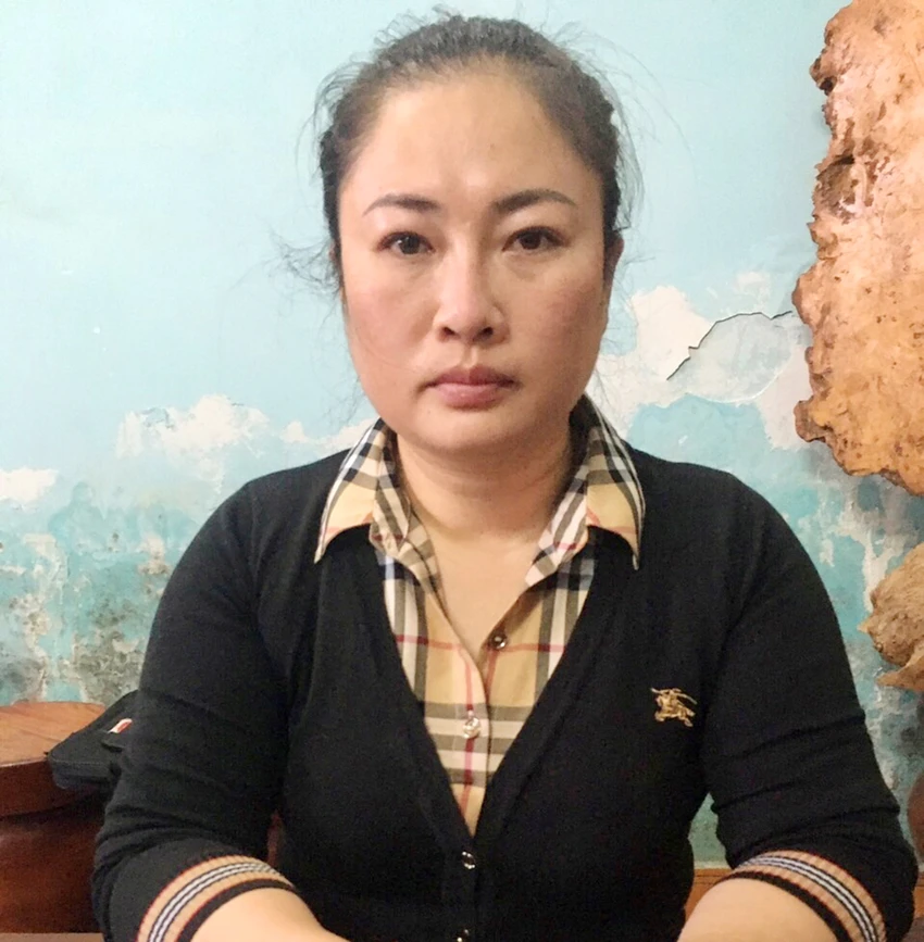Bị can Đỗ Thị Minh Huệ. Ảnh: CACC. Bị can Đỗ Thị Minh Huệ. Ảnh: CACC.