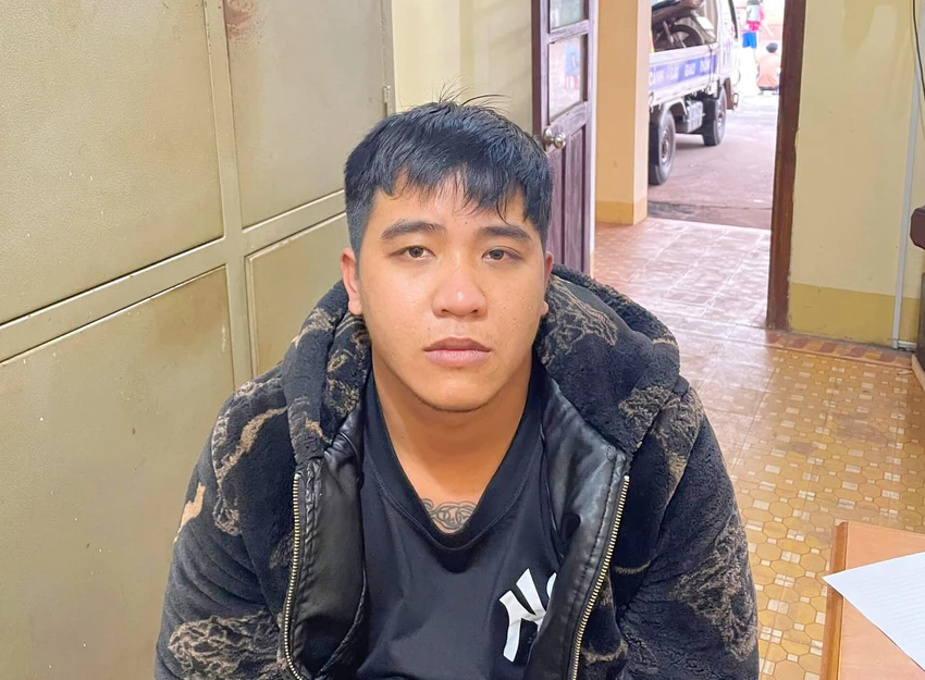 Nguyễn Đức Hưng, em trai Hải bị bắt về tội trộm cắp tài sản. Ảnh: CA Nguyễn Đức Hưng, em trai Hải bị bắt về tội trộm cắp tài sản