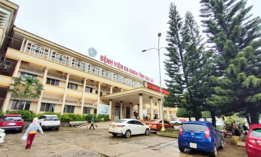 Hàng loạt bác sĩ Bệnh viện Đa khoa tỉnh Gia Lai nghỉ việc. Ảnh: LK.
