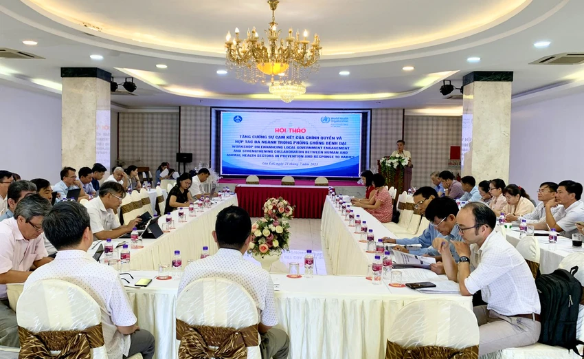 Hội thảo tăng cường sự cam kết của chính quyền và hợp tác đa ngành. Ảnh: NN. Hội thảo tăng cường sự cam kết của chính quyền và hợp tác đa ngành. Ảnh: NN.