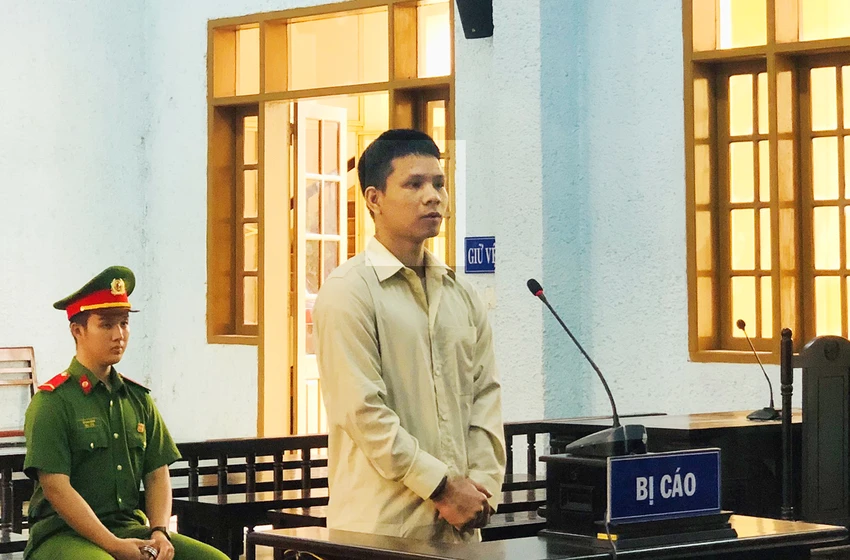 Bị cáo Rah Lan Bot tại tòa. Ảnh: RH Bị cáo Rah Lan Bot tại tòa. Ảnh: RH