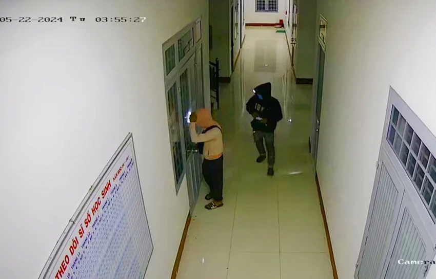 Đột nhập trường học trộm cắp tài sản ở kon tum