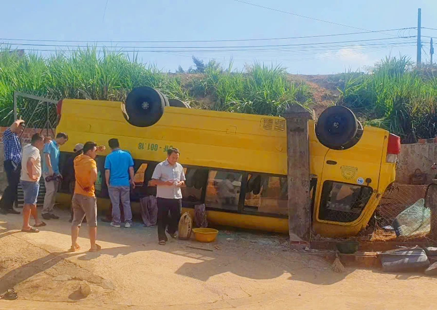 Xác đinh thời hạn kiểm định phương tiên đưa đón học sinh xảy ra tai nạn ở Gia Lai