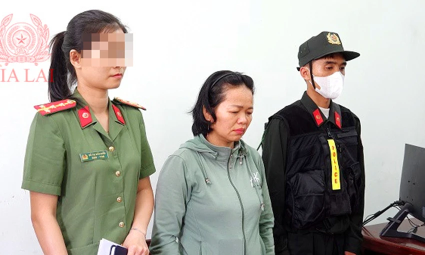 Một người phụ nữ ở Gia Lai bị khởi tố, bắt giam do có hành vi quay clip kích động, xuyên tạc, thông tin sai sự thật về dự án khu công nghiệp trên địa bàn.