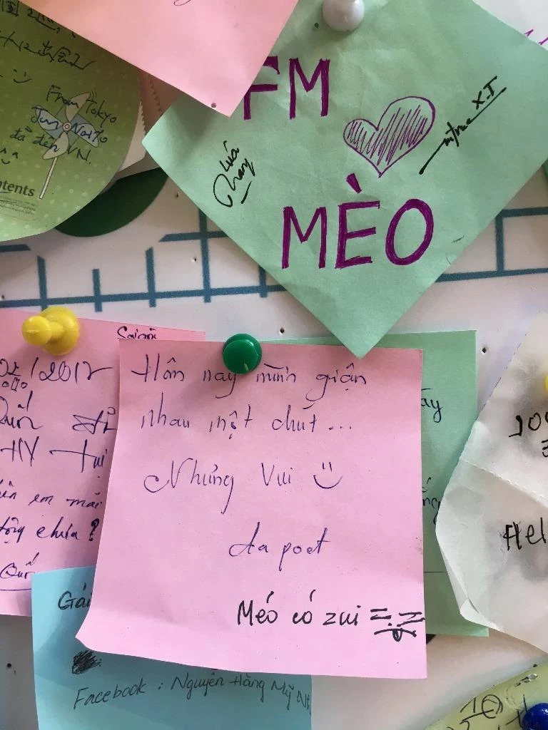 Hàng trăm lời tỏ tình ở đường sách ngày Valentine ảnh 3 Hàng trăm lời tỏ tình ở đường sách ngày Valentine ảnh 3