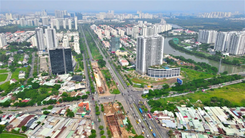 Hệ số K khu vực TP Thủ Đức năm 2023 đối với đất ở là từ 6-25 lần so với bảng giá đất. Ảnh VH